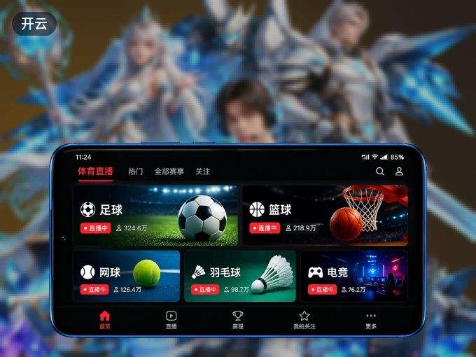 下载开云客户端，足篮焦点战一网打尽